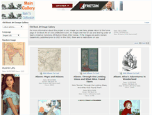 Tablet Screenshot of gallery.oldbookart.com